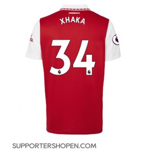 Arsenal Granit Xhaka #34 Hemma Matchtröja 2022-23 Kortärmad